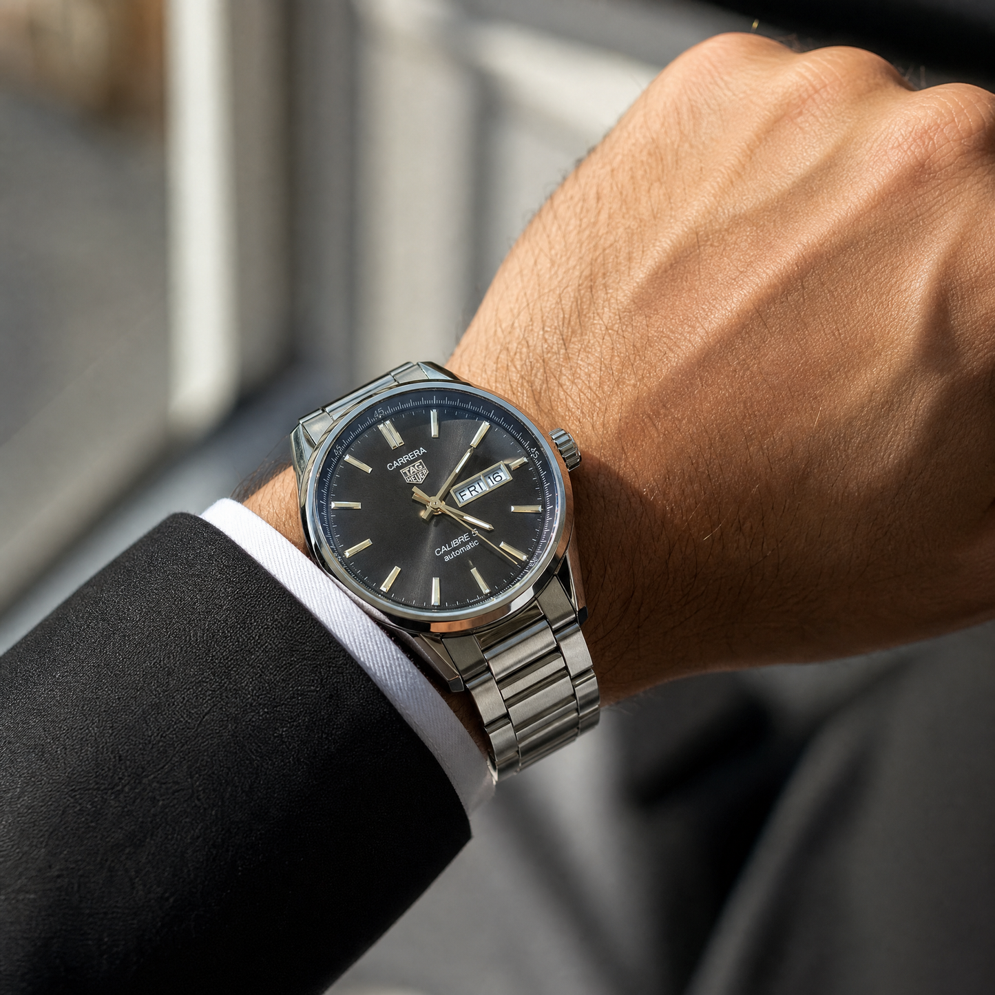 CALIBRE SILVER + BLACK Dial