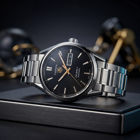 CALIBRE SILVER + BLACK Dial