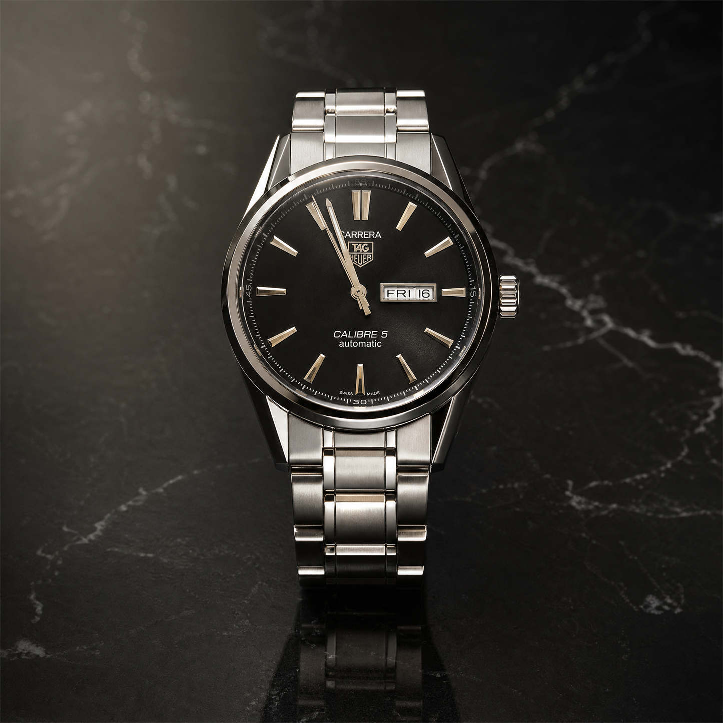 CALIBRE SILVER + BLACK Dial