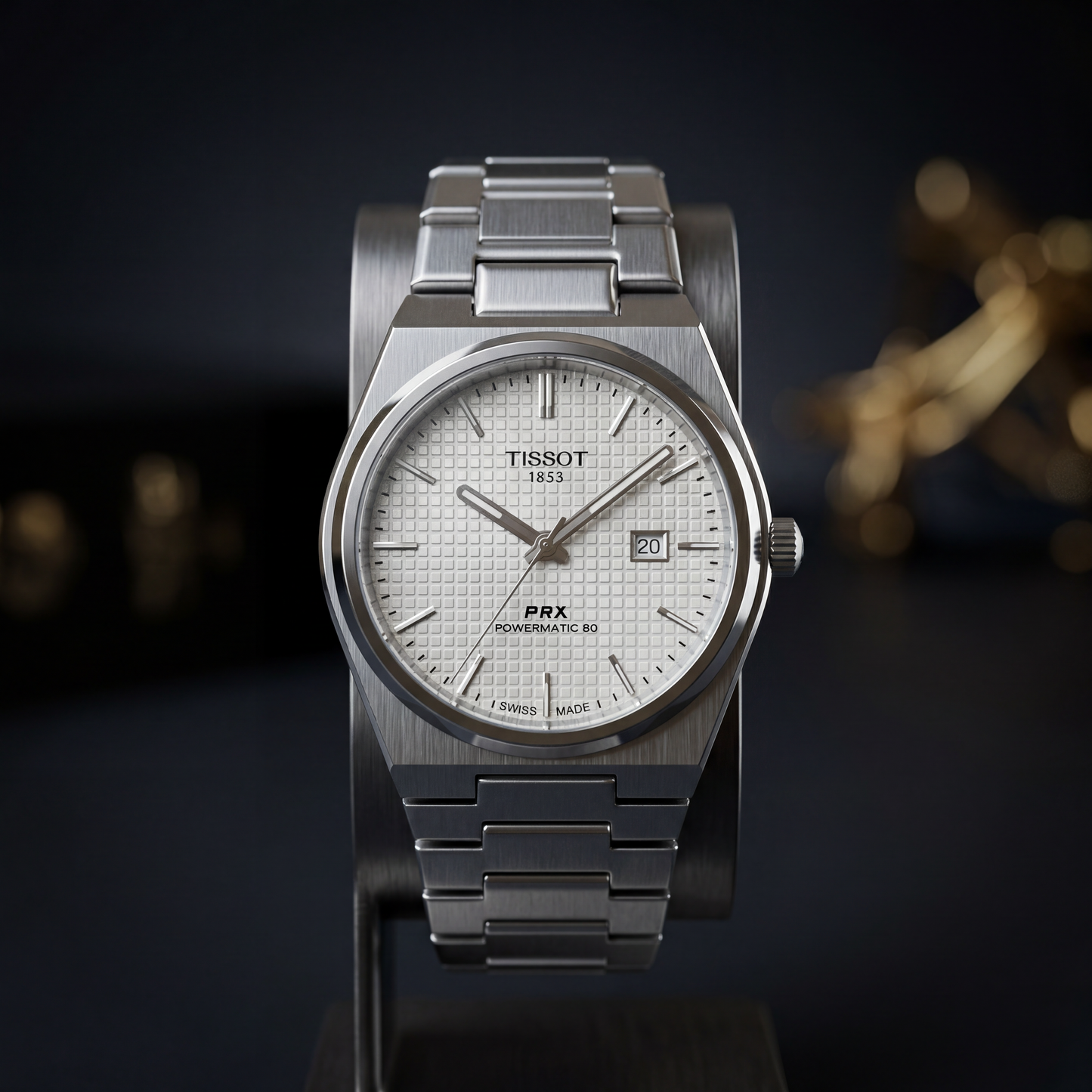 PRX WHITE + SILVER Dial