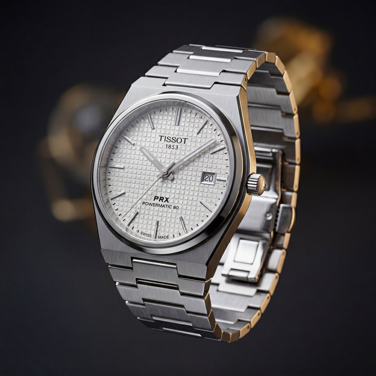PRX WHITE + SILVER Dial