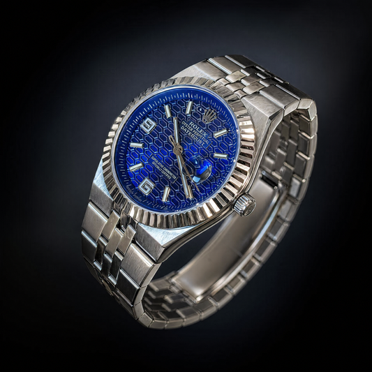 PERPETUAL SILVER + ROYAL BLUE