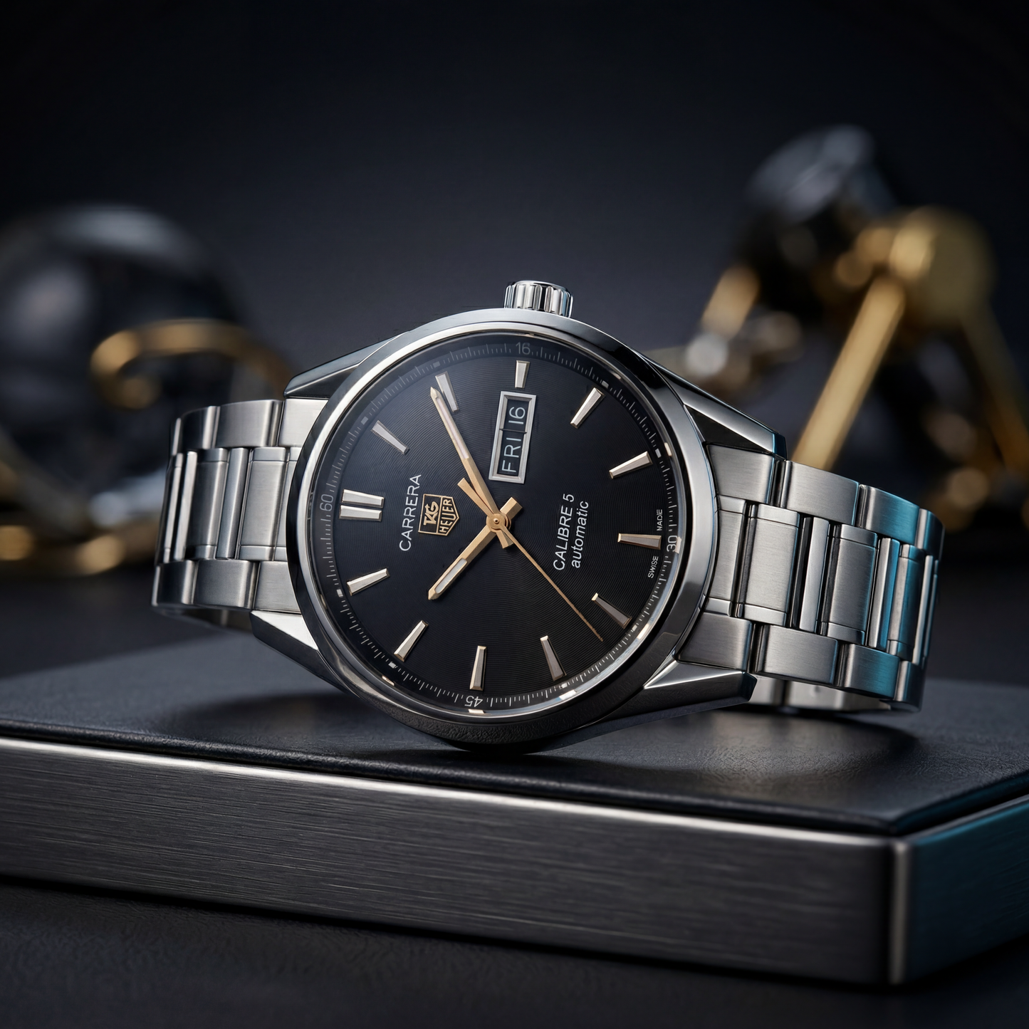CALIBRE SILVER + BLACK Dial