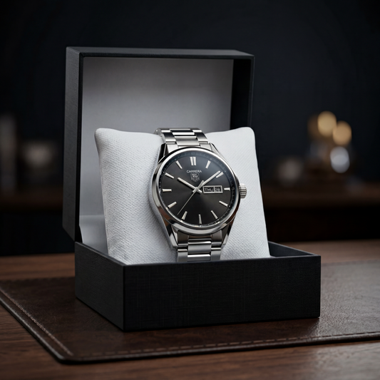 CALIBRE SILVER + BLACK Dial